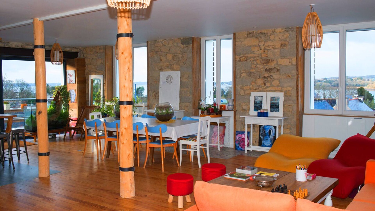 Loperhet House | The terrace facing the sea