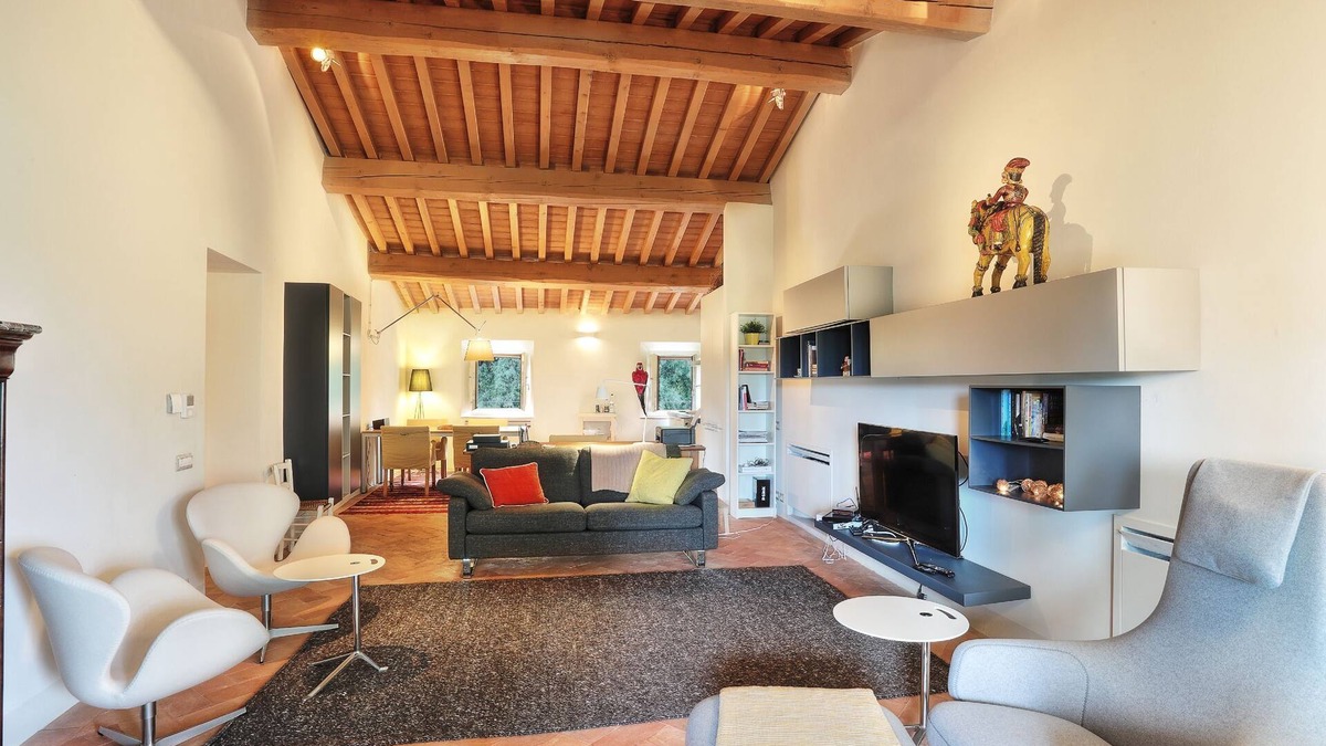 Castelfalfi Apartment | The terrace