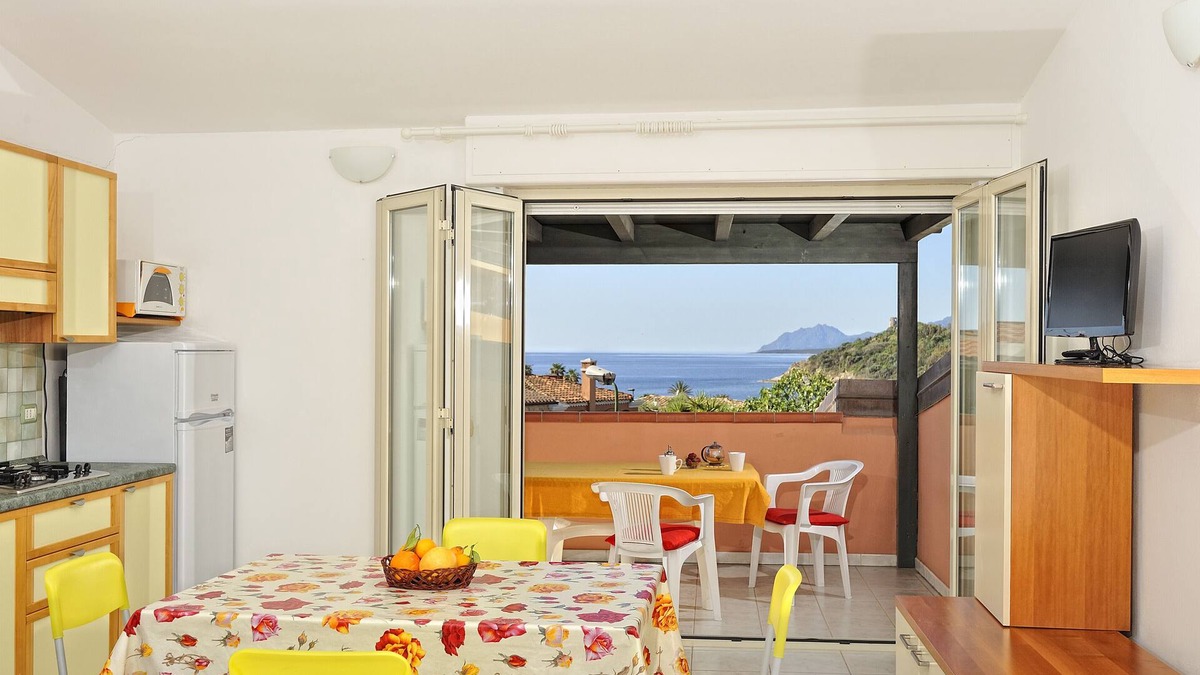 Arbatax House | "The Terraces by the Sea" house with a view of the bay