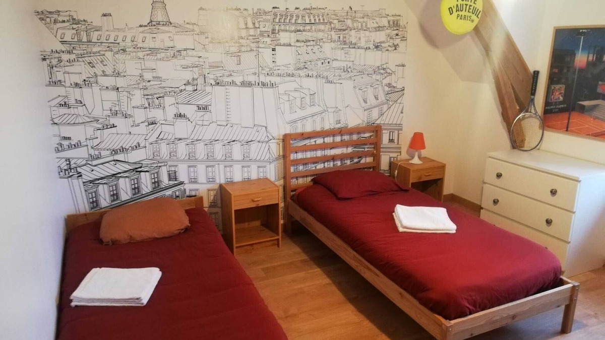 Pont-Croix House | The tie-break Chambre Roland-Garros