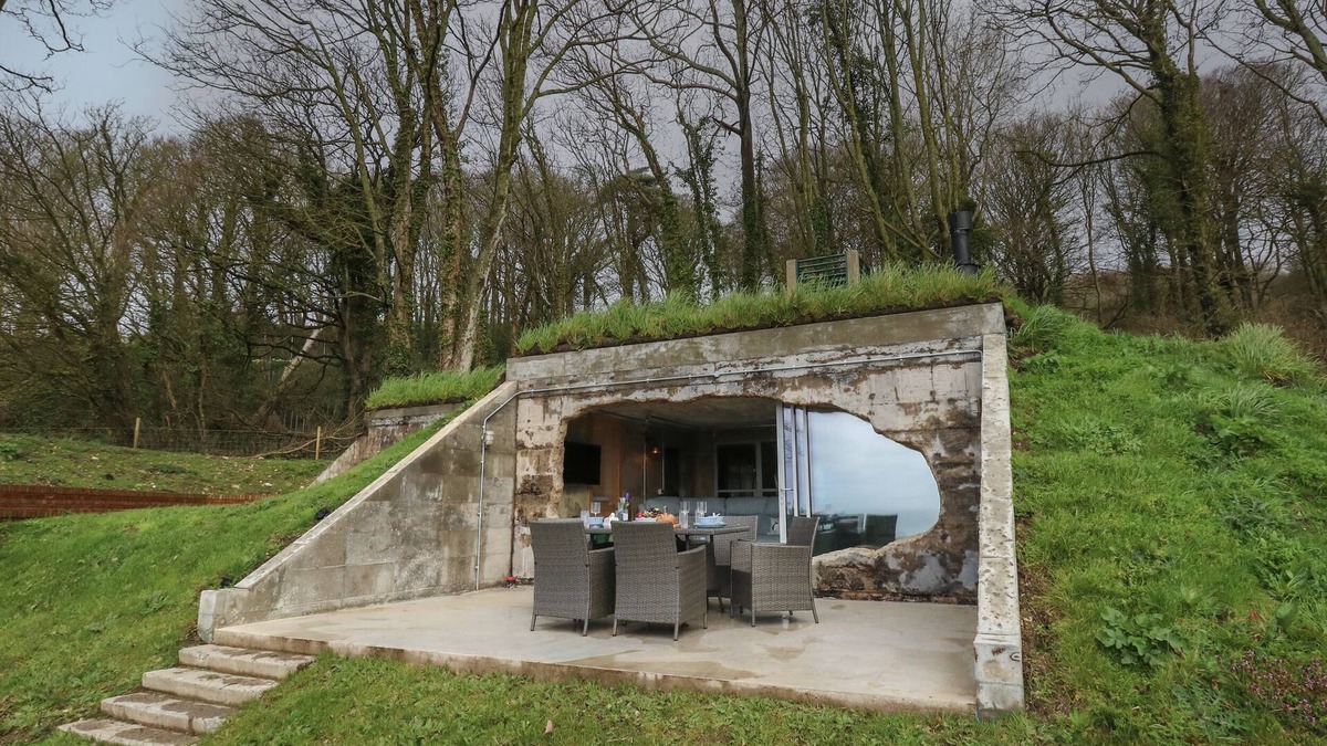Osmington Cottage | THE TRANSMITTER BUNKER, pet friendly, with open fire in Ringstead