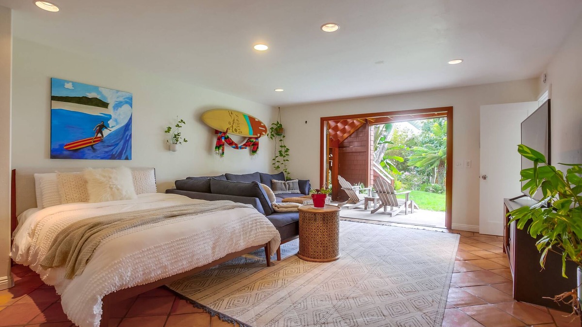 Leucadia Apartment | The Tropical Treehouse of Love Private Guest Suite In Leucadia