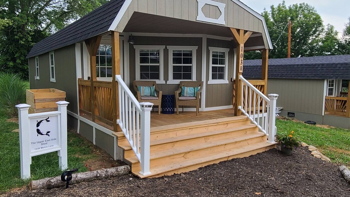 Jacksboro Villa | The Upper East Side Shed - Norris Lake & Mountain Rental