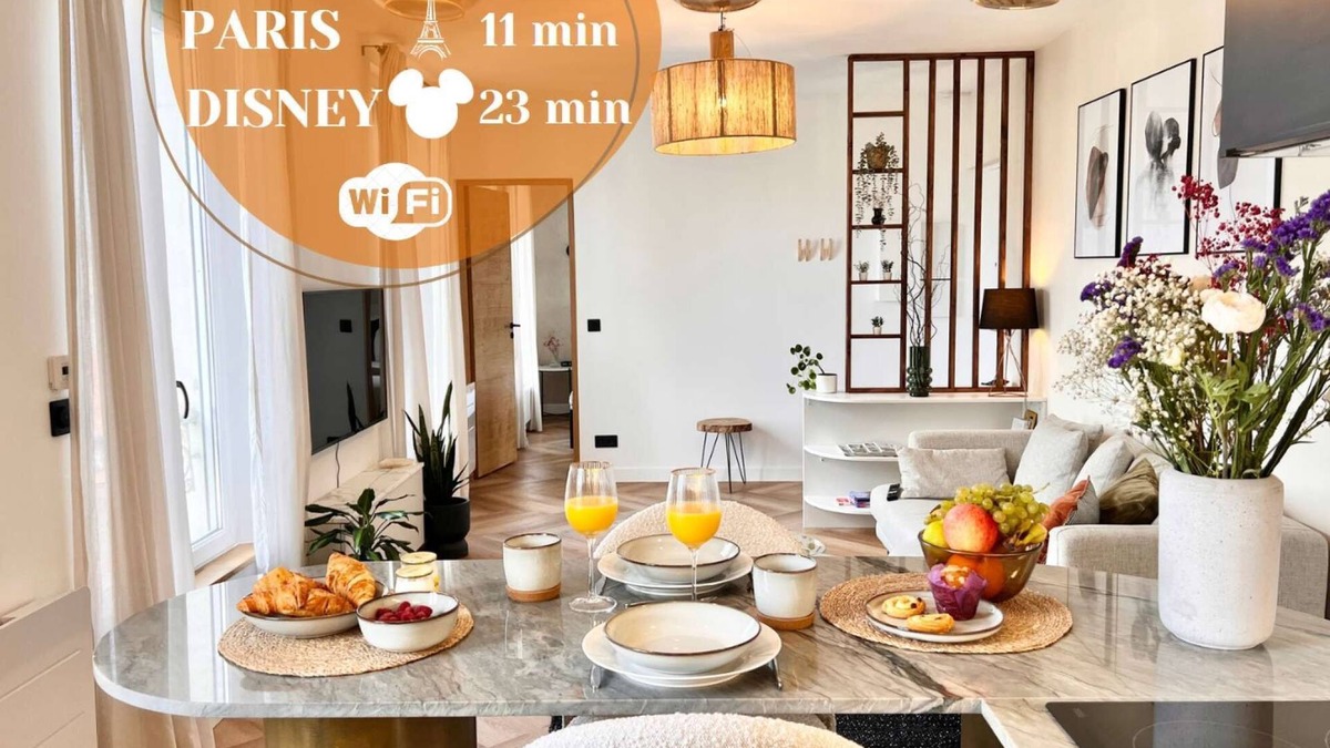 Bry-sur-Marne Apartment | The Van Gogh Appart 3'RER 11'Paris 23'Disney