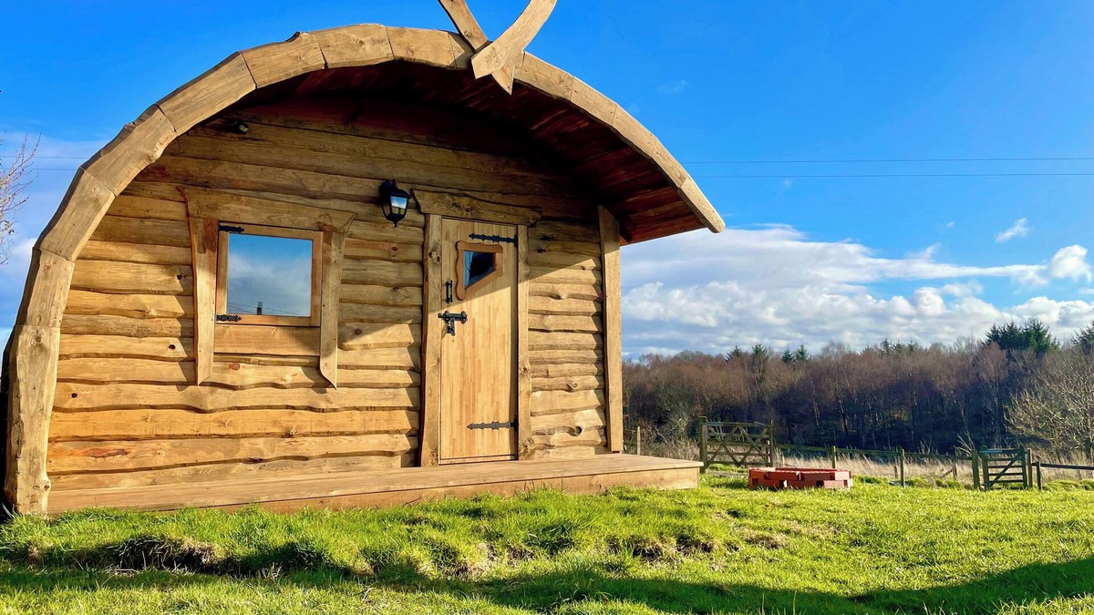 Bontnewydd Cabin | The Viking Lodge with Sauna