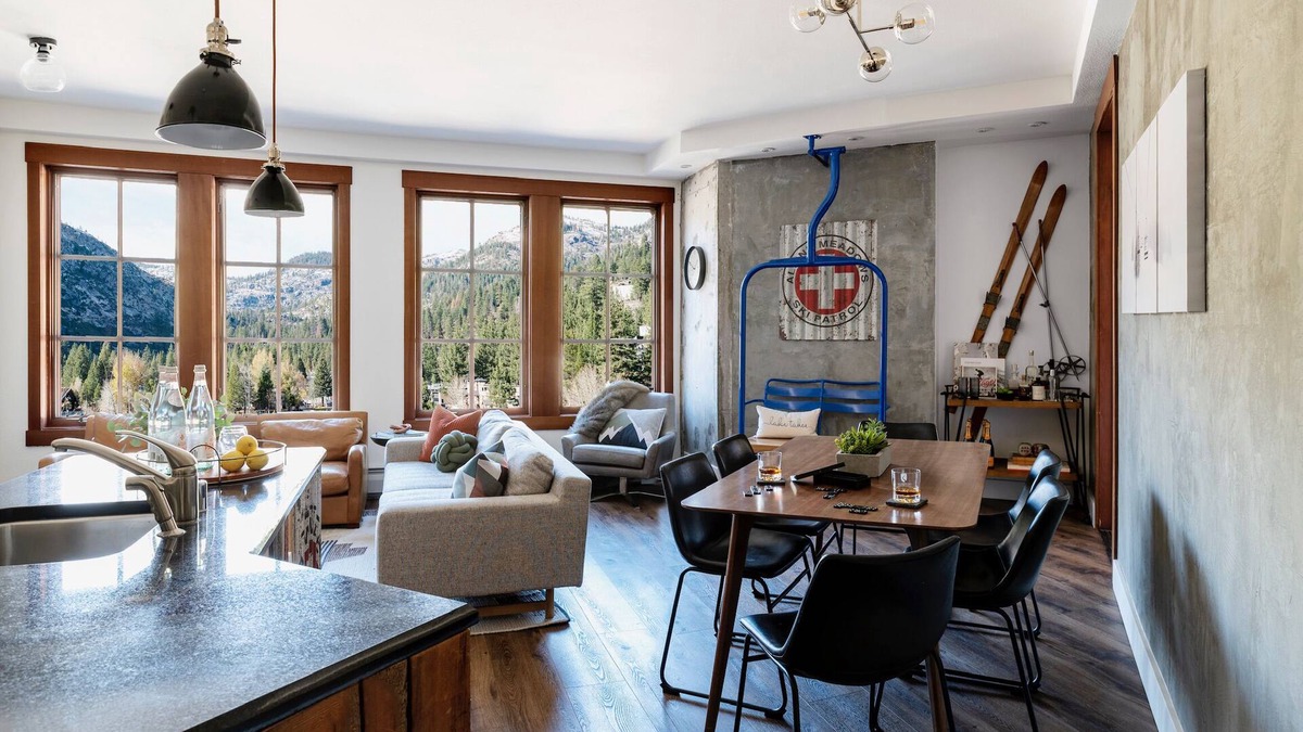 Olympic Valley Condo | The Village at Palisades Tahoe, Bldg 4 - Mountain Modern
