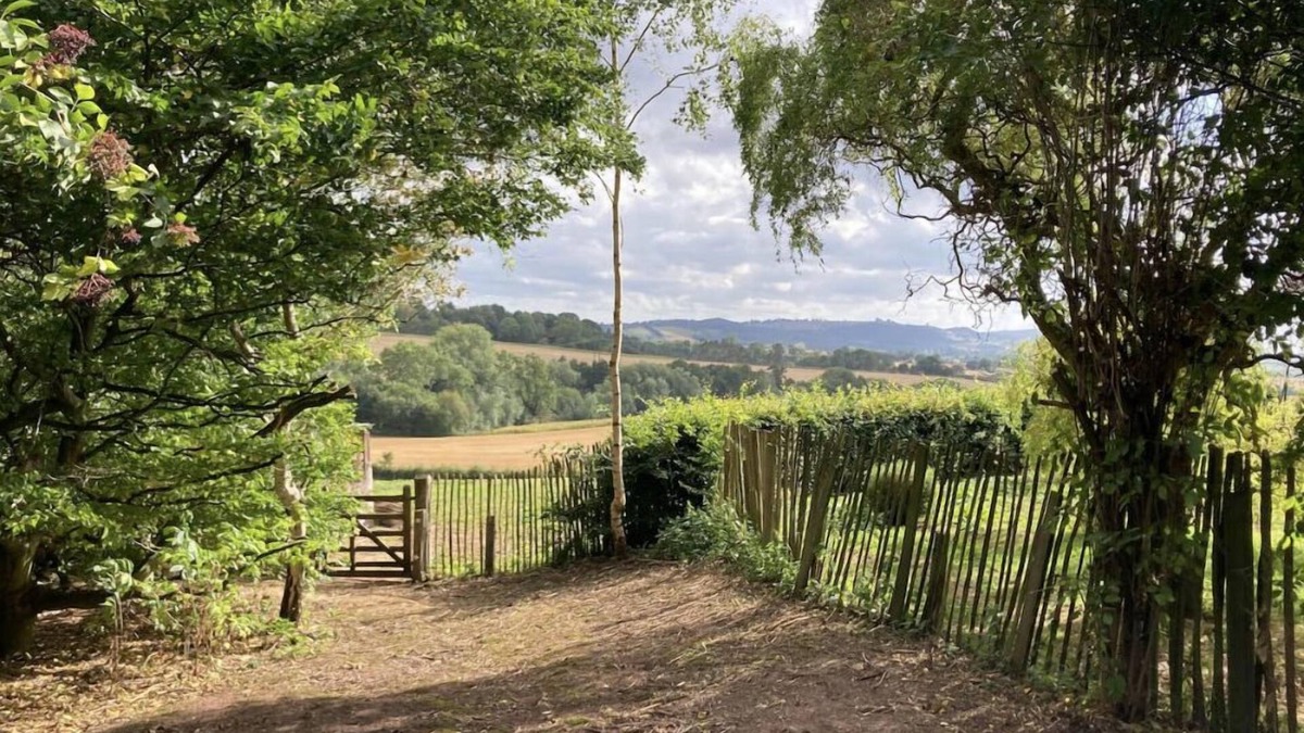 Callow House | The Warm Hearth: The Hayloft, Romantic Getaway With hot tub in a Magical Dome