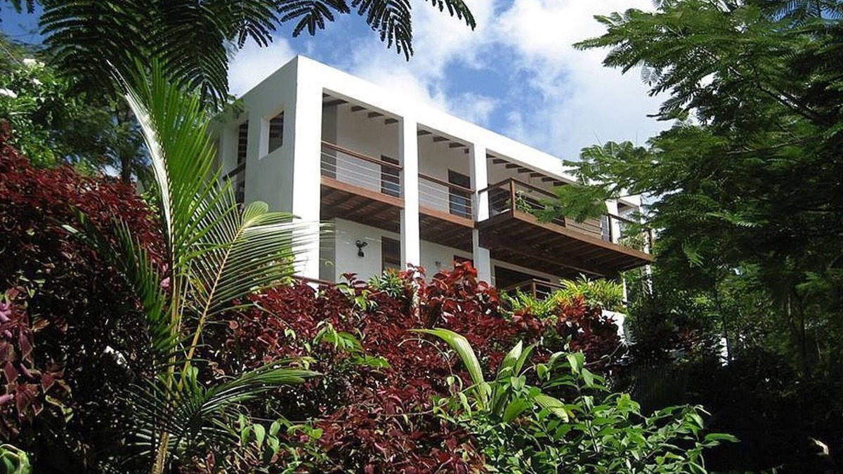 Marigot Bay Villa | The White Turtle Villa ~ Marigot Bay, private pool, water views.
