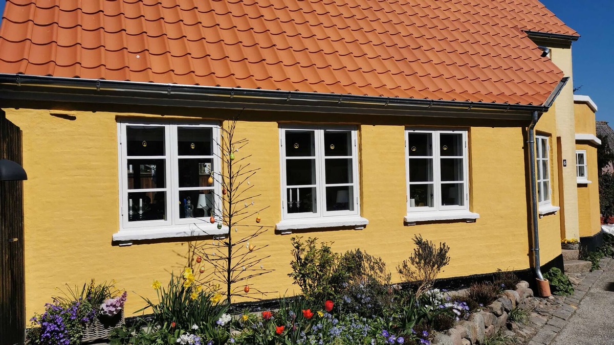Marstal House | The Yellow Pearl - Fisherman's House overlooking the harbor.