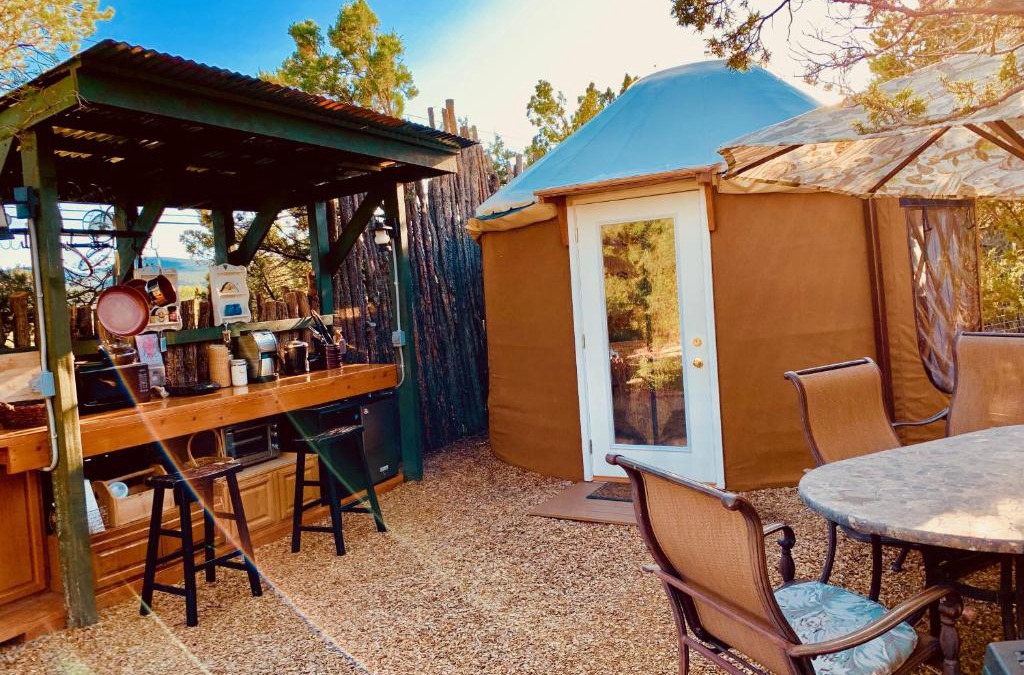 Zuzax Villa | The Yoga Yurta at Sunny Mellow Eco Villa
