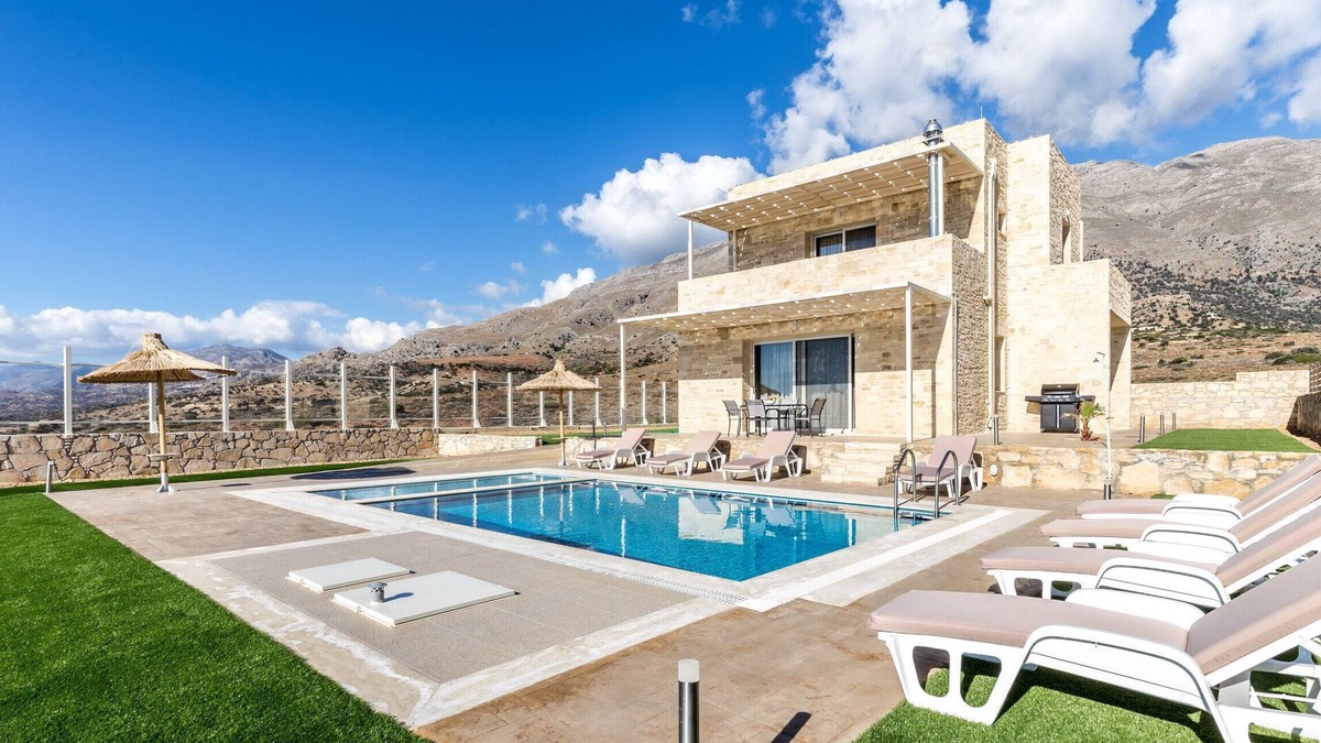 Triopetra Villa | Thea villa ,south Crete,Sea views, Kids Pool