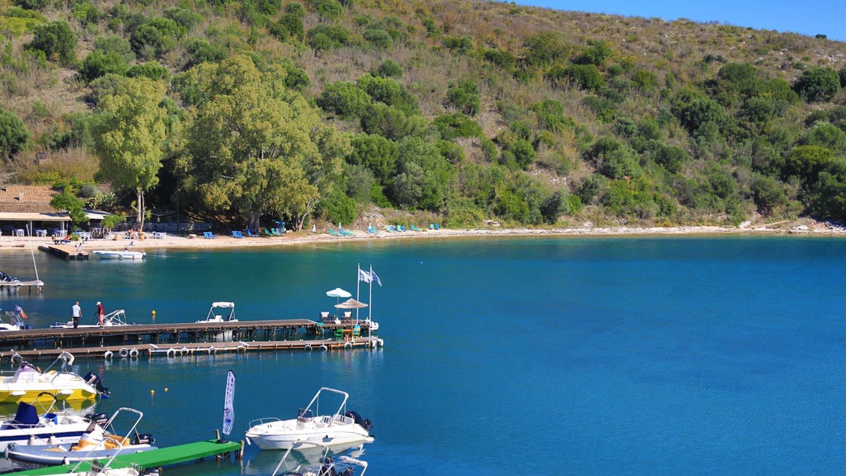 Agios Stefanos Apartment | Theophilos 2: Amazing location, Bay views, A/C, WiFi, sleeps 4