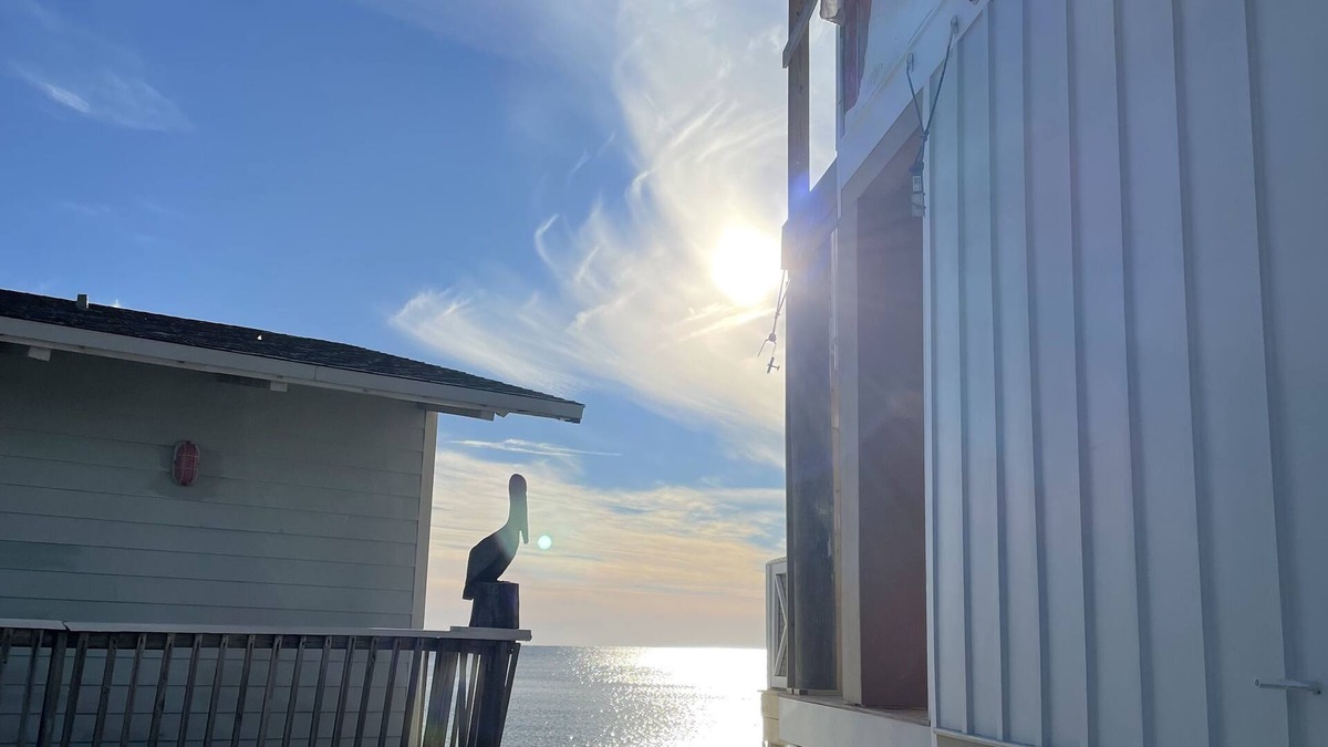 Lower Grand Lagoon House | This adorable cottage is DIRECTLY ON THE BEACH-RARE FIND!