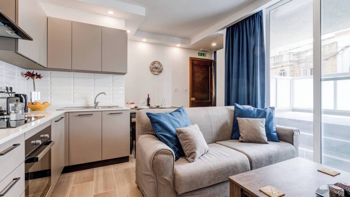 Tal-Ghoqod Apartment | This apartment is a 1 bedroom(s), 1 bathrooms, located in Is-Swieqi, null.