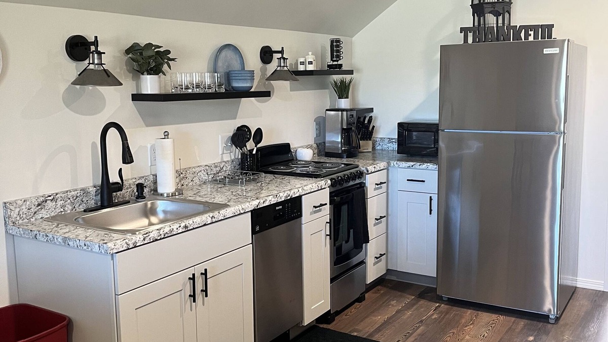 Sturgis House | This charming living quarters has amazing views!