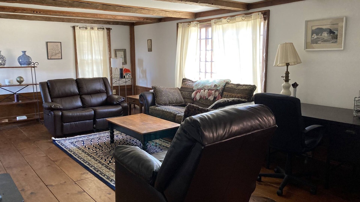 Cornish Apartment | This cozy apartment is situated on 20 acres with a distant view of Sebago Lake.