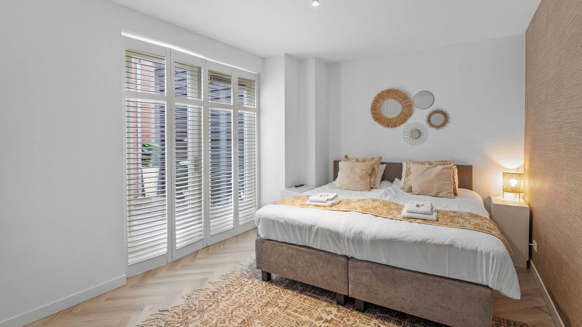 Centrum Apartment | This fully renovated luxury apartment in Roosendaal is perfect for business trips or getaways.