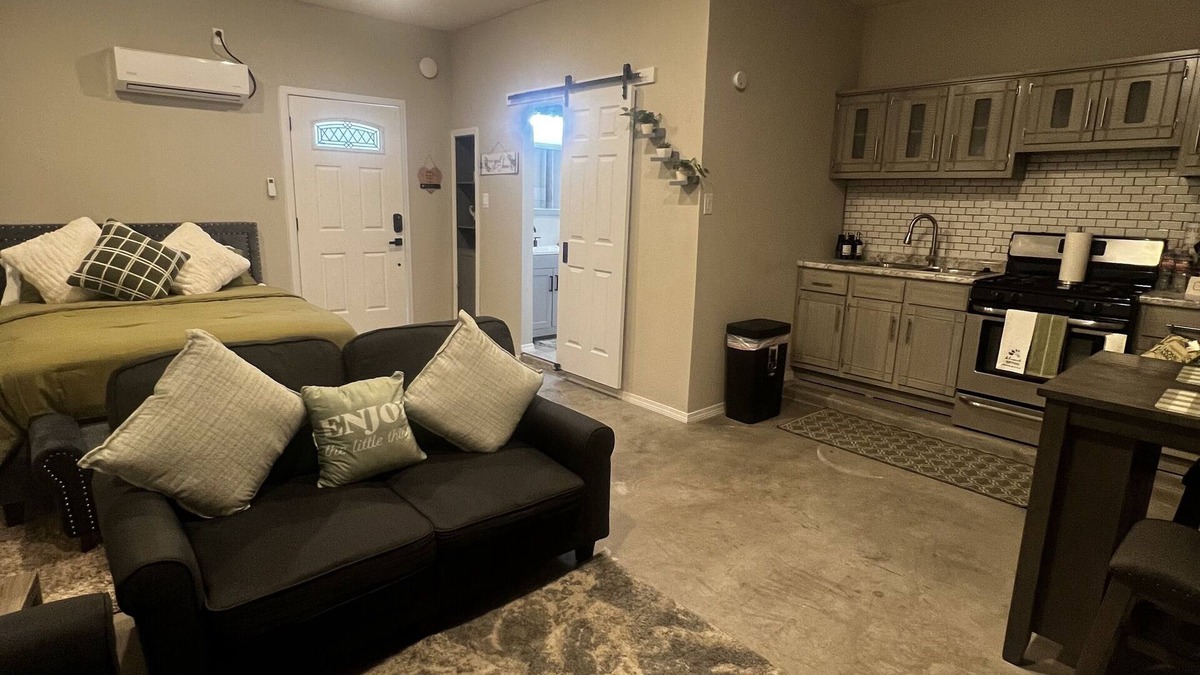 Biggs Field Apartment | This is a luxuriously new cozy studio