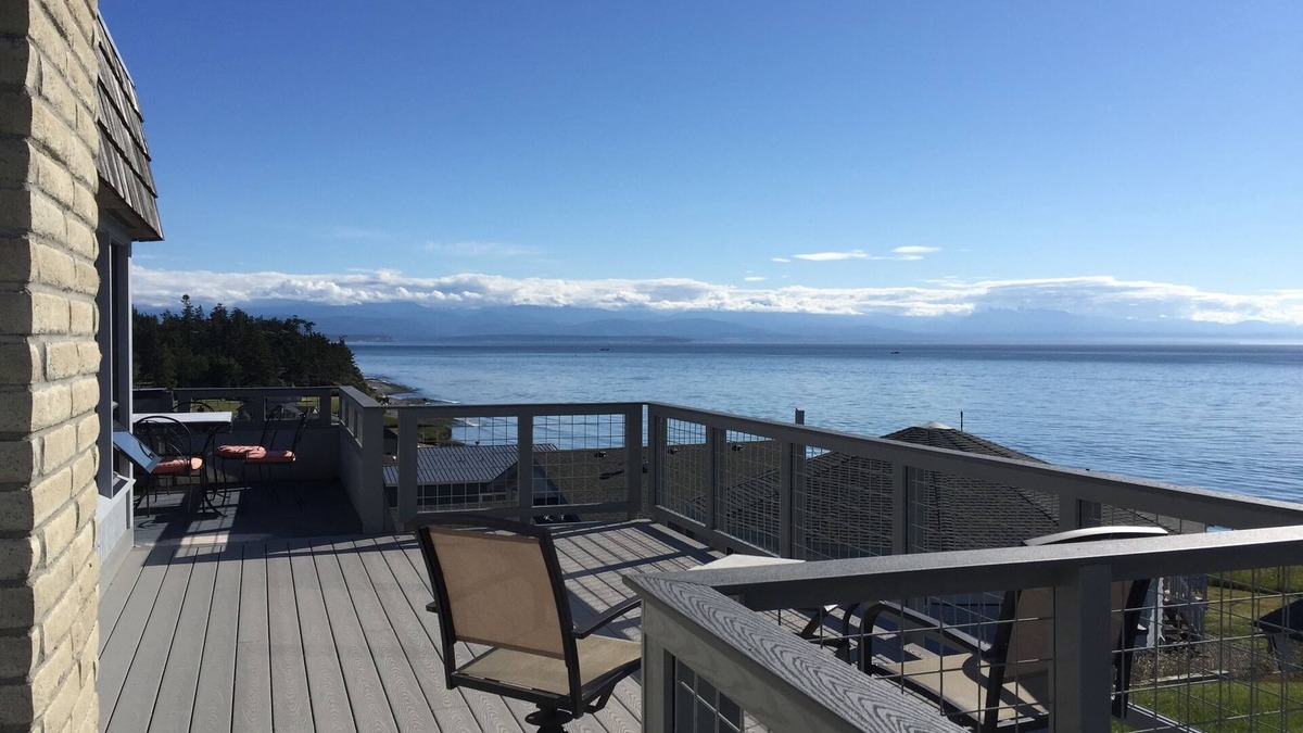 Oak Harbor House | This is truely a Million Dollar View with incredible sunsets and wildlife.