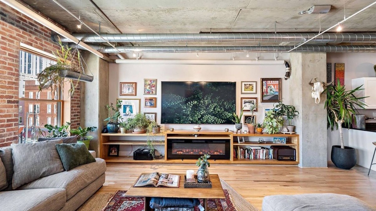 Addison Condo | this modern and sophisticated loft has spectacular city views