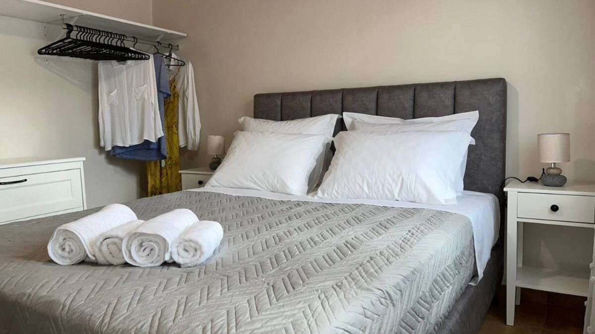 Raches Apartment | This modern and stylish apartment is located in the center of Christos, Raches.