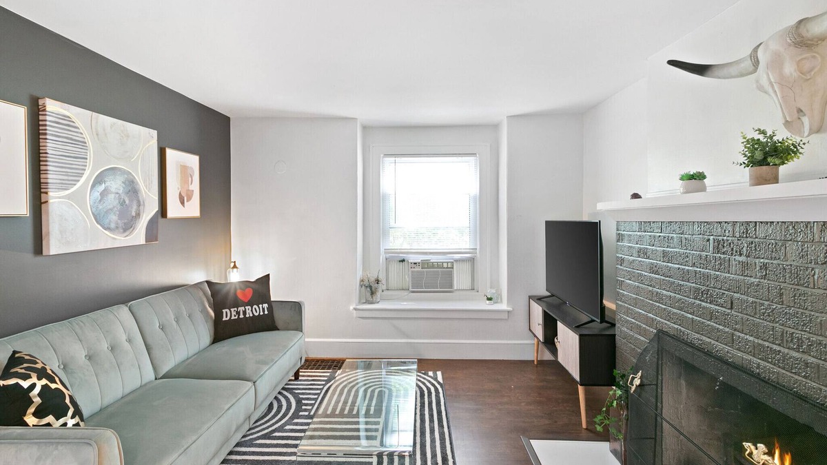 Berkley Apartment | This property offers a clean and comfortable modern vibe with updated furniture and decorations