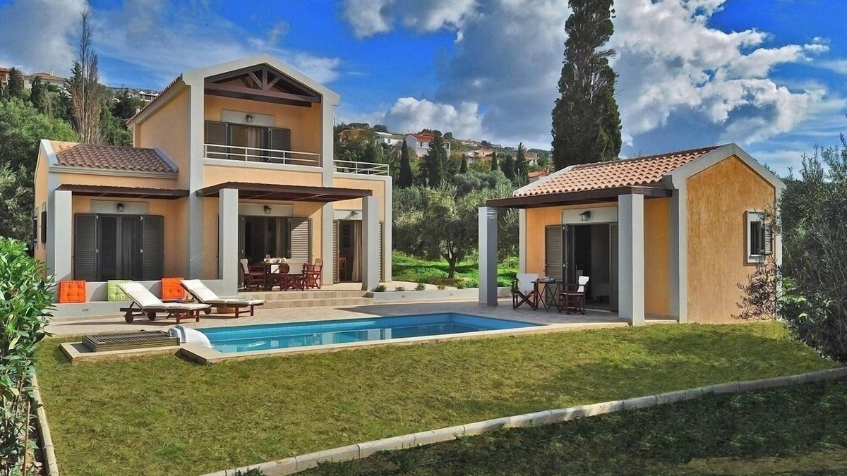 Minia Villa | Three-bedroom luxury villa with private pool near Argostoli
