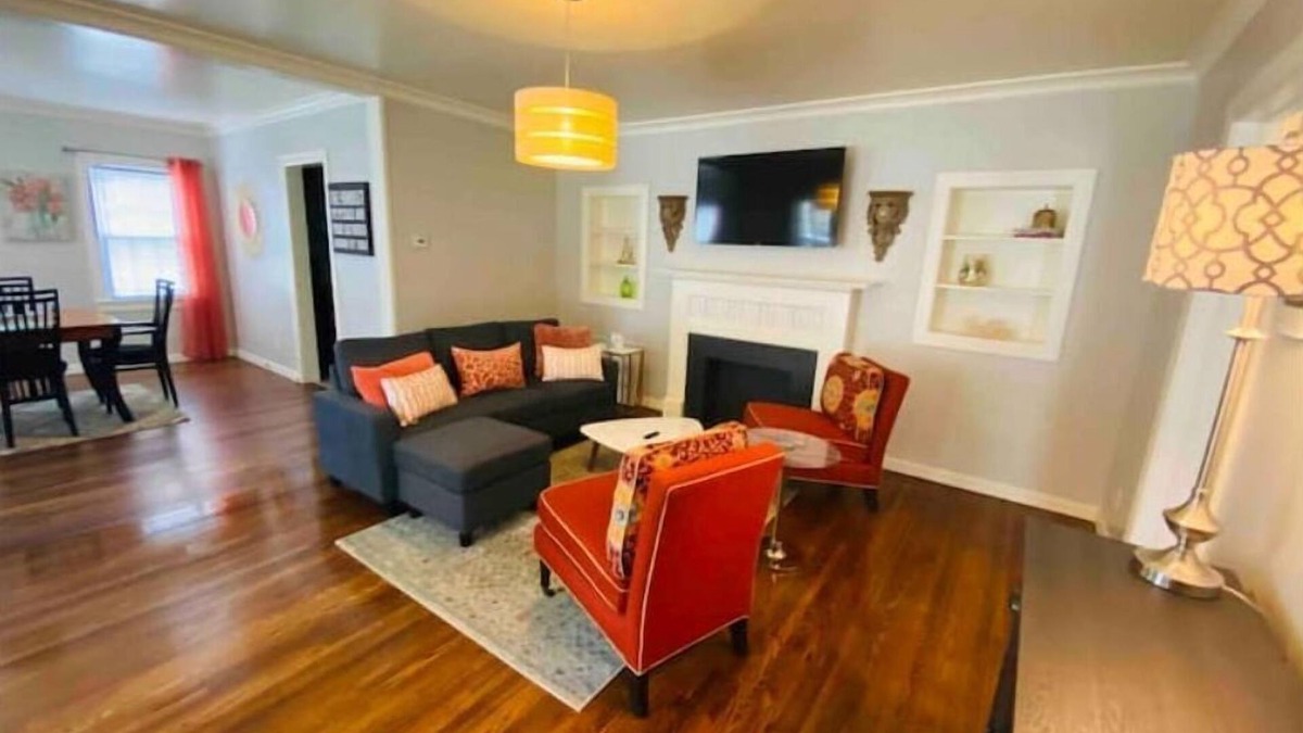 Turner Park House | Three bedroom Tulsa Tudor, walk to T.U.