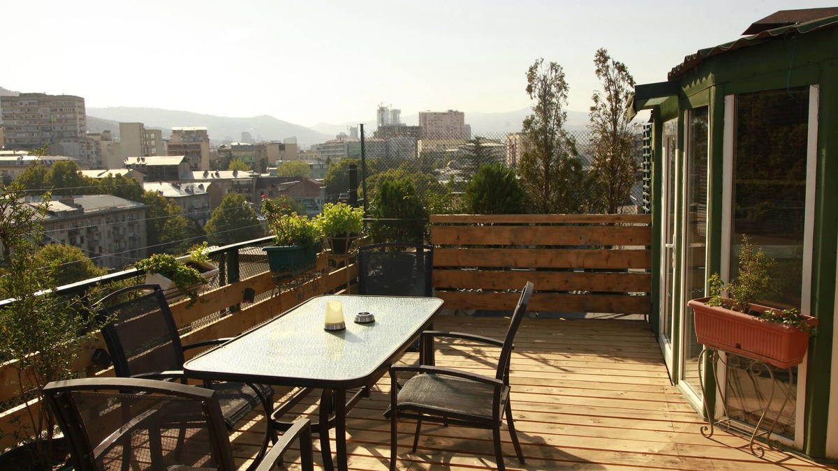 Vake Apartment | Three floor apartment with a terrace on the edge of old and new Tbilisi