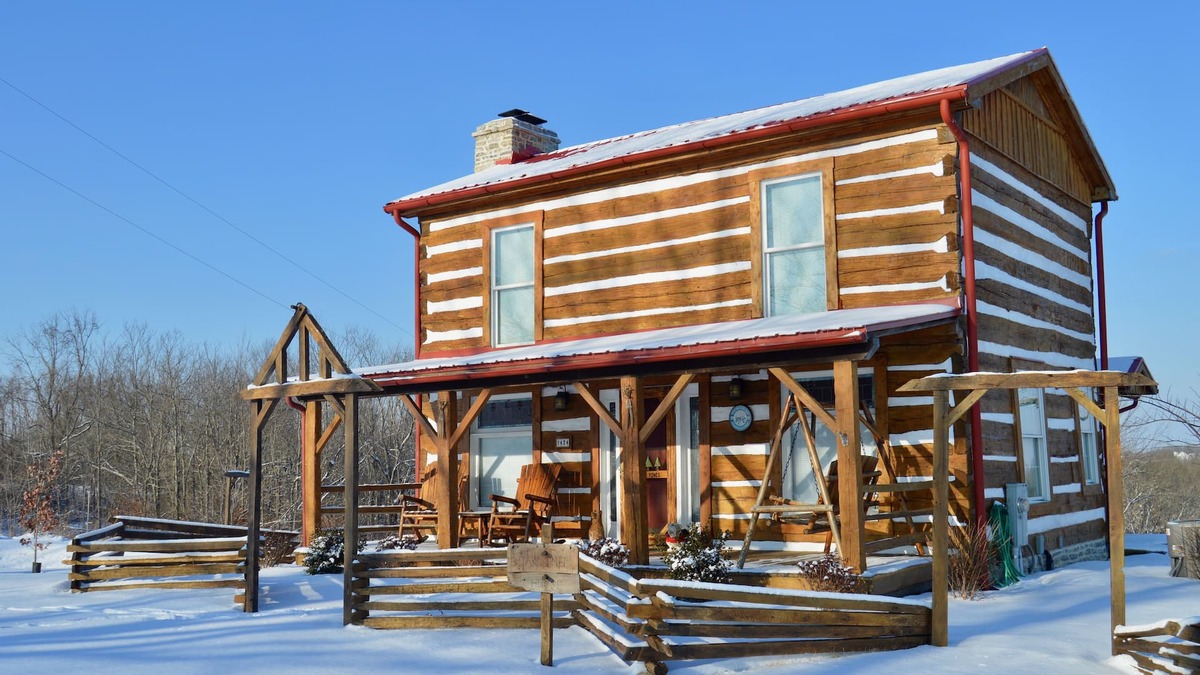 De Mossville Cabin | Three Pines Historic Log Cabin (About 20 Minutes From Ark Encounter)
