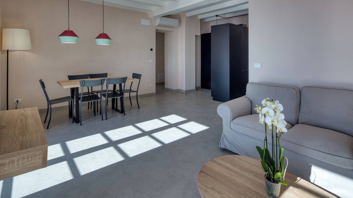Acquasanta Apartment | Three-room apartment second floor sea view two bathrooms