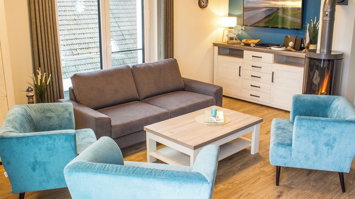 Butjadingen Apartment | Time out at Sielhuus - penthouse with a view. Sauna. Roof terrace. Exclusive.