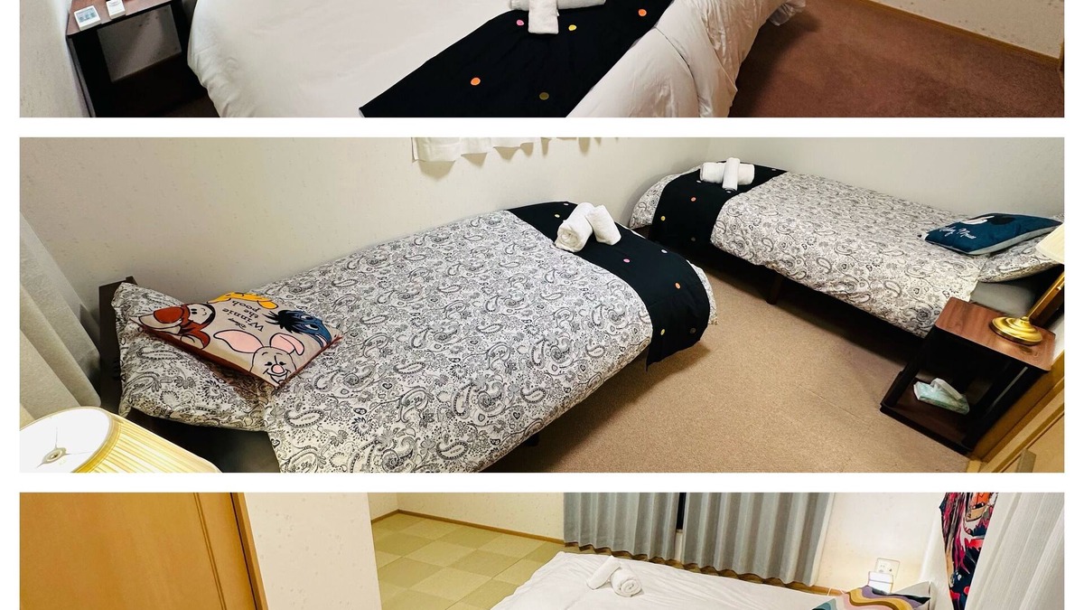 Fukushima House | TIGER INN Osaka. Central Osaka near USJ/Minami. 3LDK100m2 bathtub laundry 2WC.