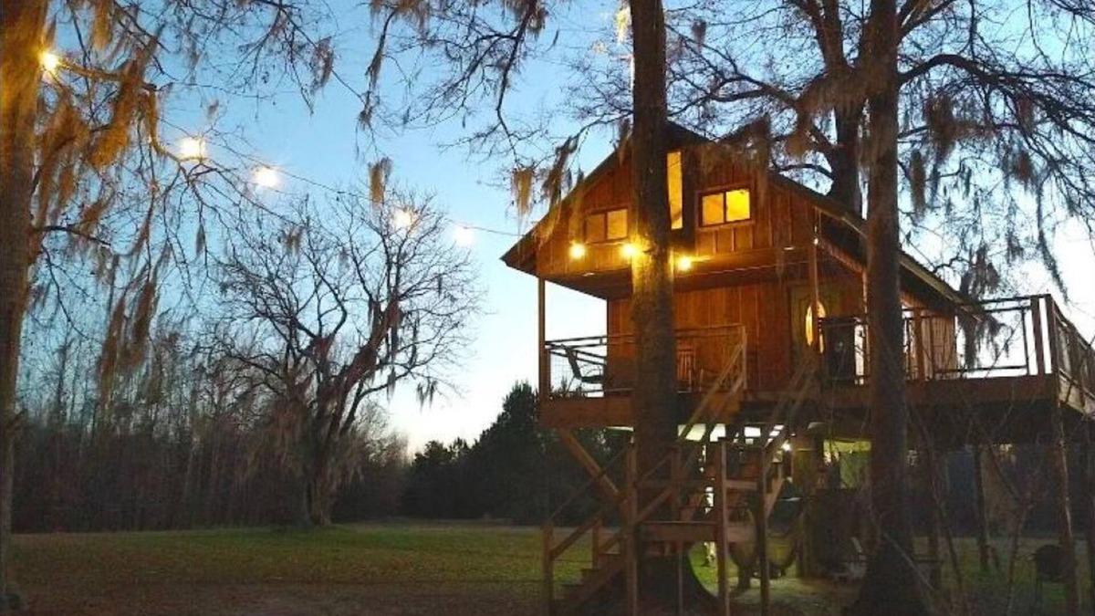 Letohatchee Cabin | Timber Retreat Rustic Tree House