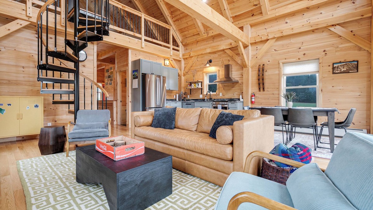Bethel House | Timberframe North- Charming Chalet in the Mountains of Maine