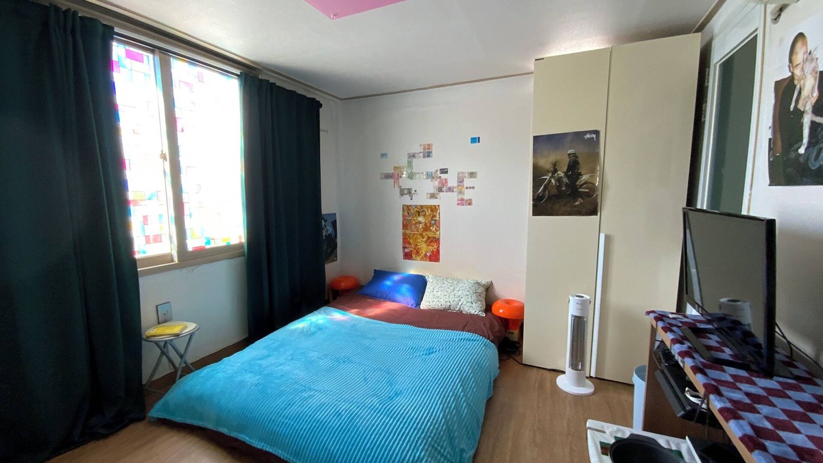 Sasang Apartment | Tiny and Colorful Studio in Busan near Dongseo University with free parking lot