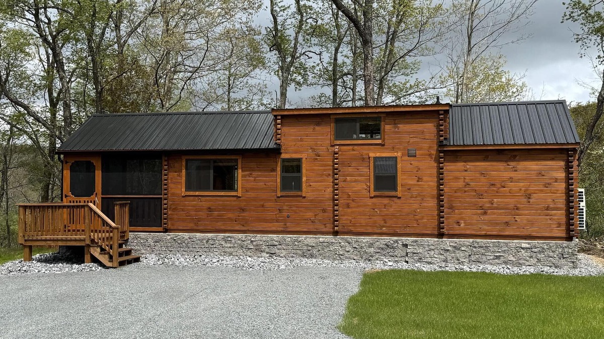 Hensonville Cabin | Tiny Cabin #3 by Windham NY Escape 'Forest View'