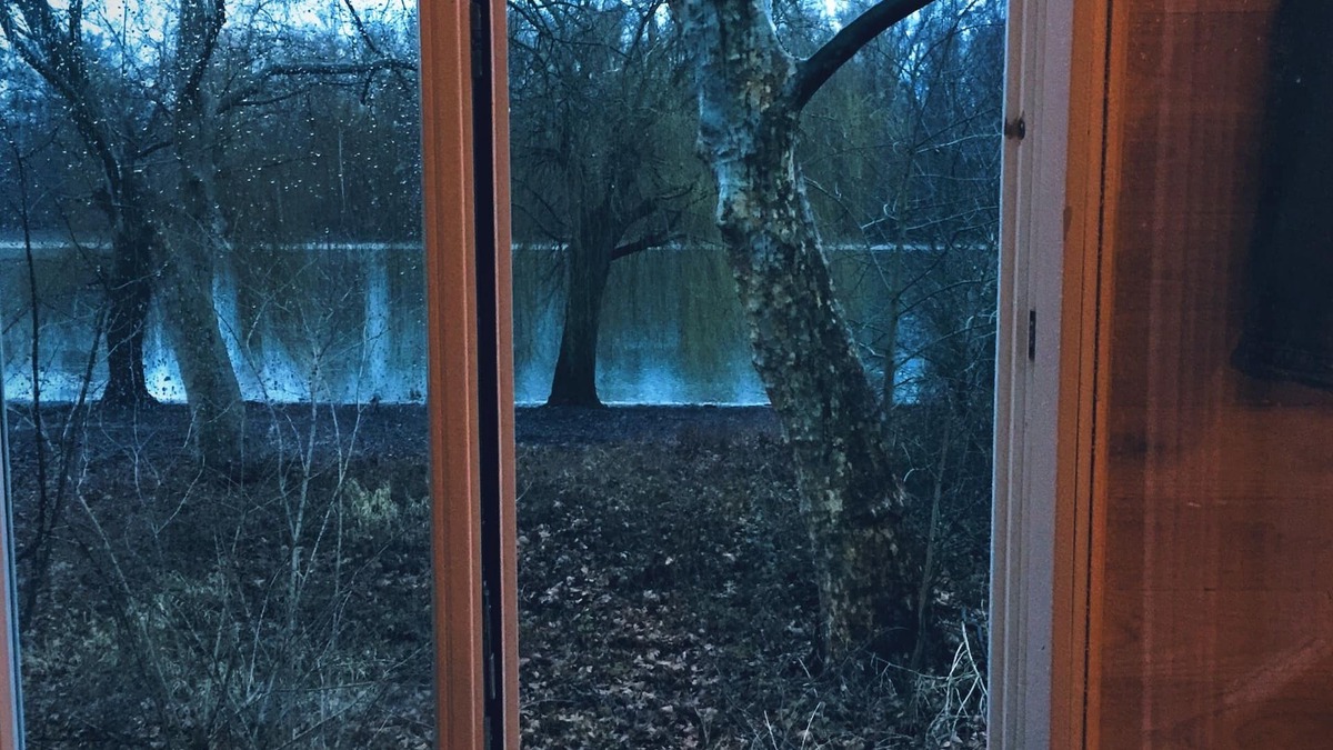 Eggenstein-Leopoldshafen House | Tiny House am Fluss für Zwei