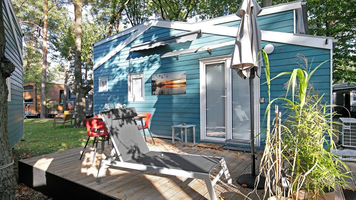 Caputh House | Tiny Home 'Tiny House No. 3' with Private Terrace, Wi-Fi and Air Conditioning