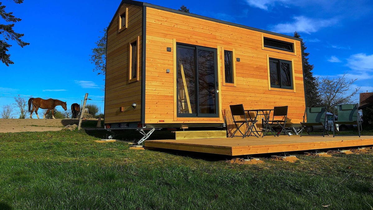 Le Breuil House | Tiny House Dans un Centre Équestre