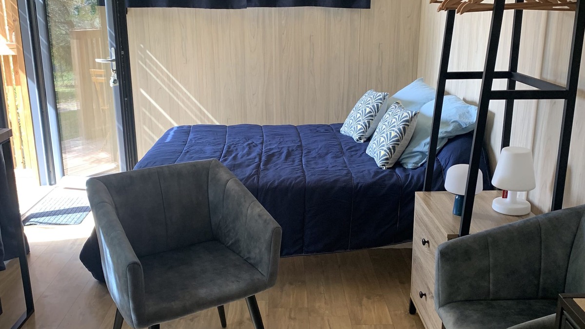 Aubais House | Tiny House. La chambre des oliviers