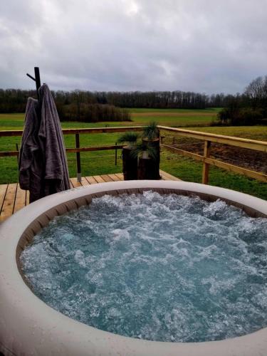 Tinlot Cabin | Tiny housse serenity avec jacuzzi