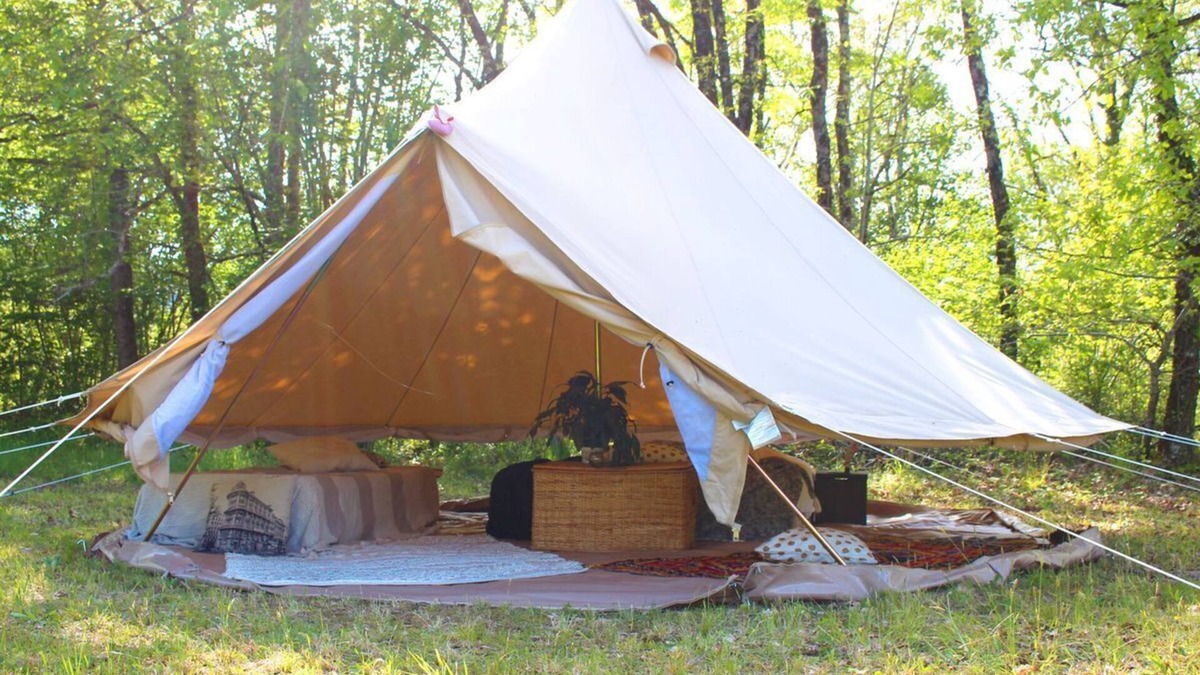Penne Cottage | Tipi tent in the heart of the Aveyron Gorges