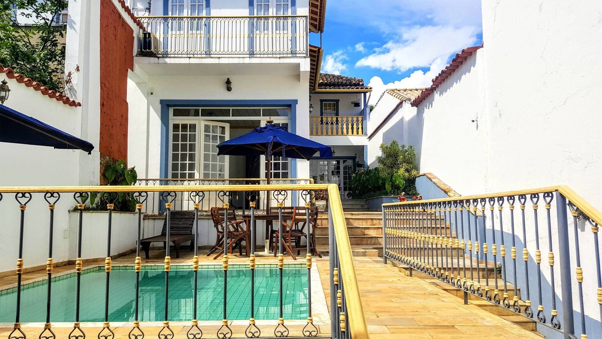 Centro House | Tiradentes Mansion, pool and barbecue for families