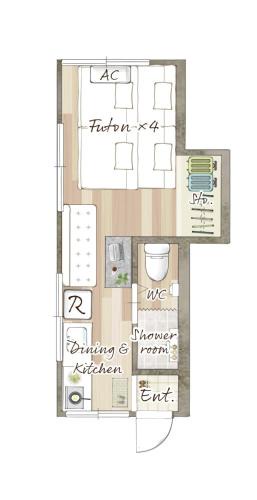 Kitakoiwa Apartment | tkm北小岩1丁目103