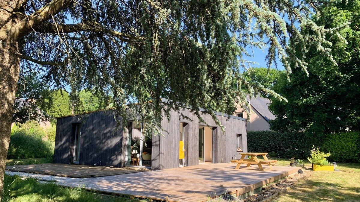 Saint-Gildas-des-Bois House | To enjoy Brittany this summer, wooden house for 2 Pax to rent 1 or 2 months