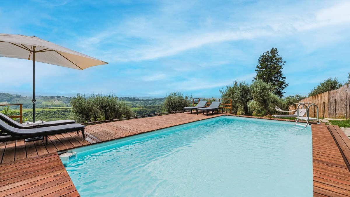 Certaldo Villa | Tognazzi Casa Vacanze - Panoramic Villa - Villa with private pool and hot tube