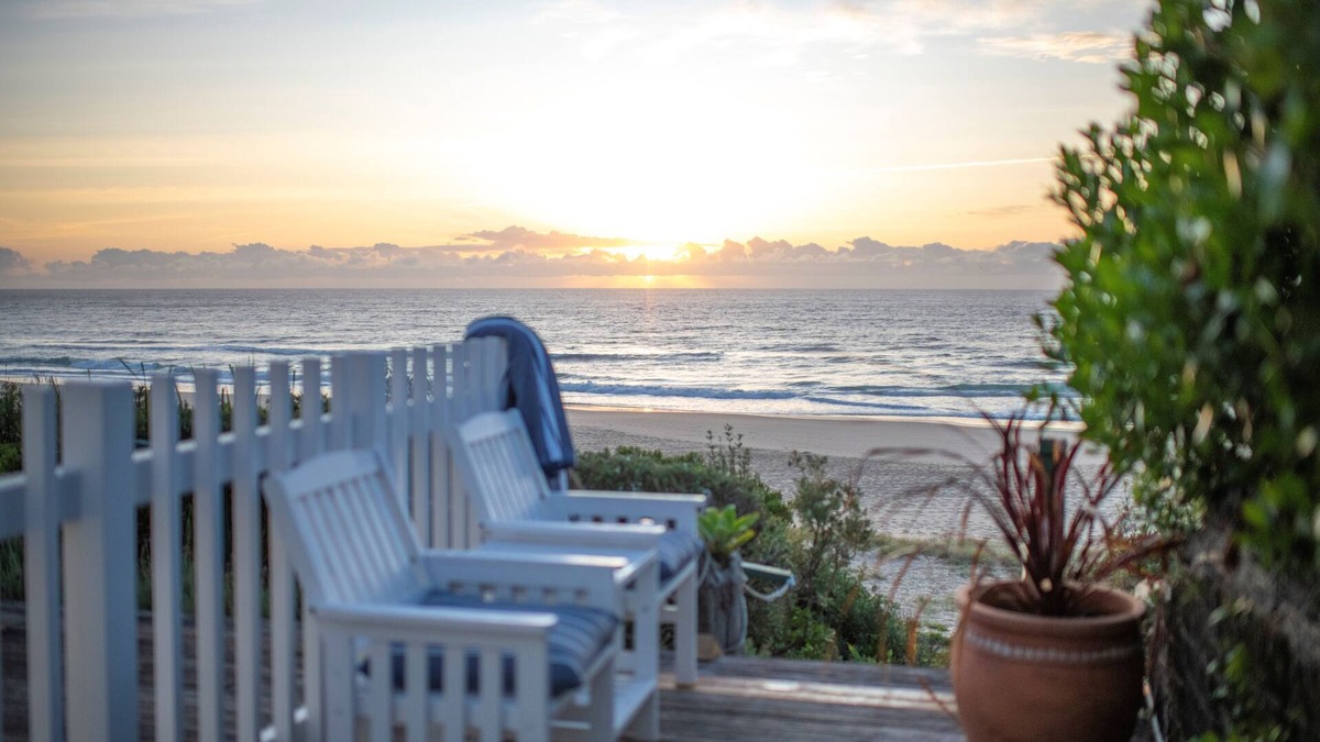 Boomerang Beach Apartment | TONIC on Boomerang Beach. absolute beachfront & nestled in the dunes