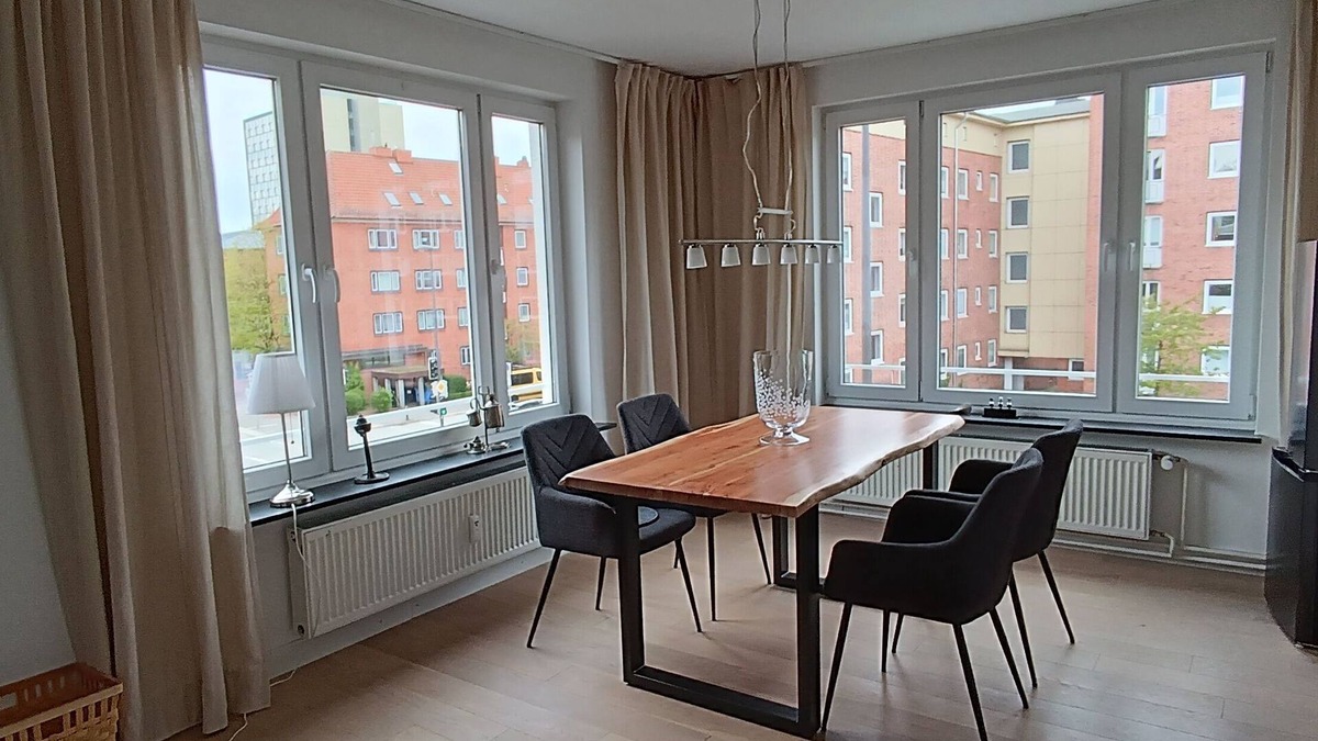 Brunswik Apartment | Top apartment/apartment in Kiel-Mitte (UKSH/CAU/stadium)