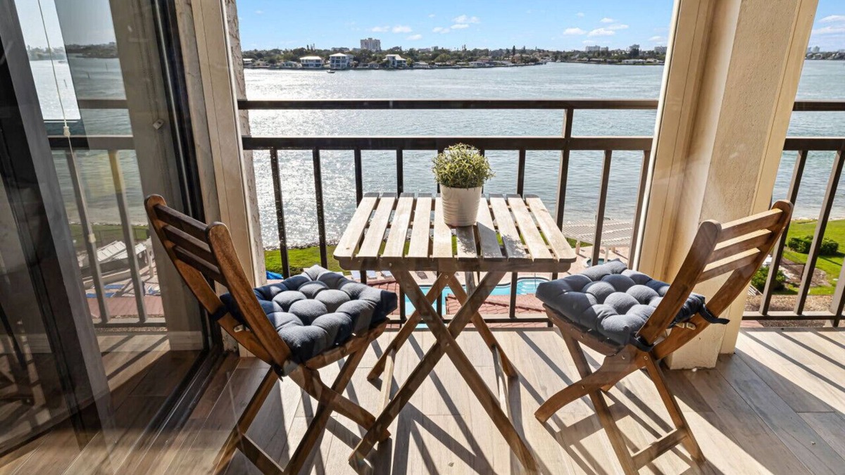 Casa del Mar Condo | Top-Floor Bayfront Oasis: 2BR/2BA Condo at Casa Del Mar with Stunning Views & Modern Comforts